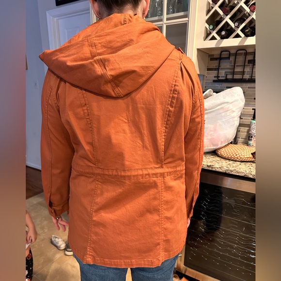 Market & Spruce Rust Jacket - Picture 2 of 5